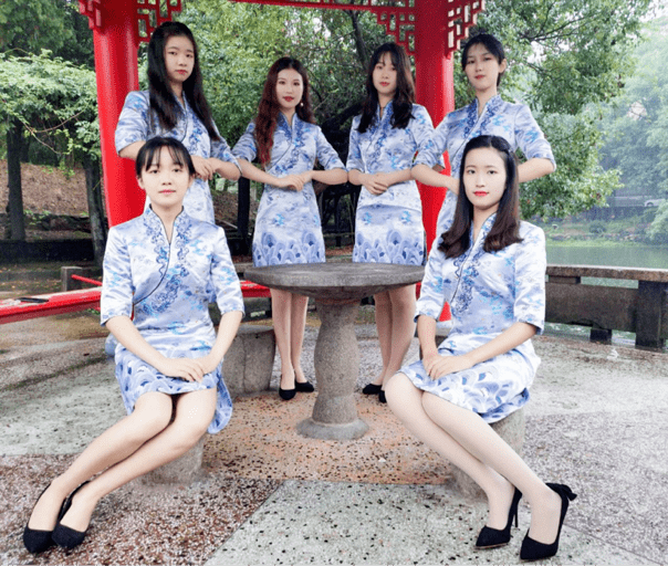 特色队伍我不允许有人没看过护院礼仪队的仙女们