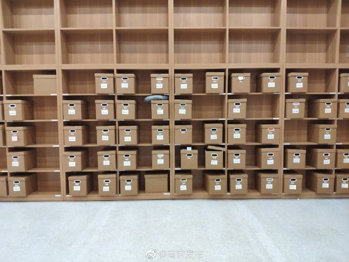 收纳|南林为考研学生提供收纳箱
