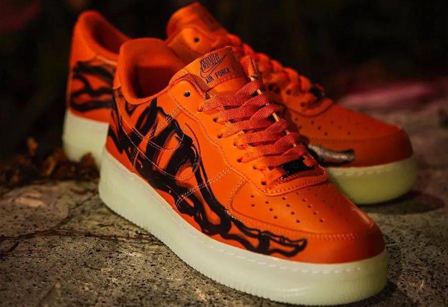 中国snkrs上架耐克af1万圣节橙色限定版11店抽签登记