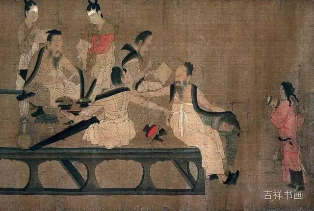 在画家笔下，中国古代著名的男人们都长什么样？_搜狐网