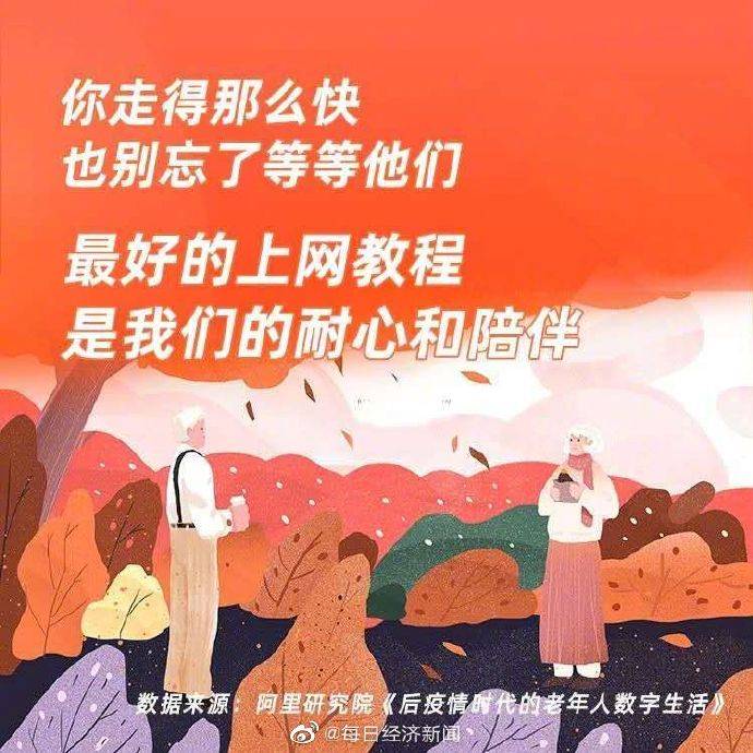 老年人|阿里发布《老年人数字生活报告》：呼吁子女多陪伴，教爷爷奶奶玩转手机