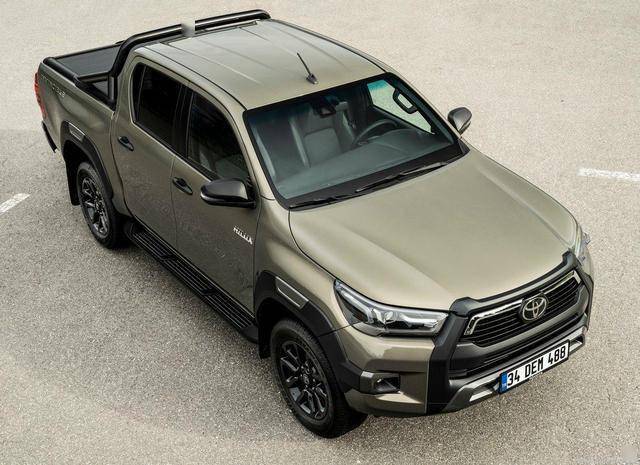 2021款丰田海拉克斯实拍,2.8t 6at,500牛米扭矩