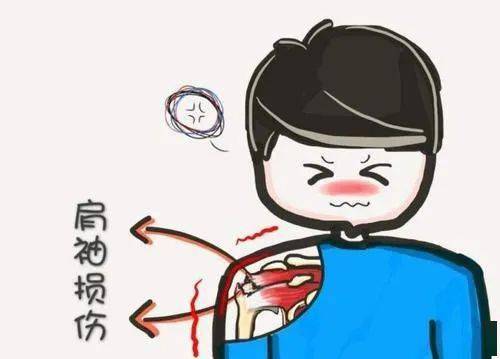 但是要注意,  肩膀不适,并不一定是肩周炎, 也有可能是 肩袖撕裂伤!