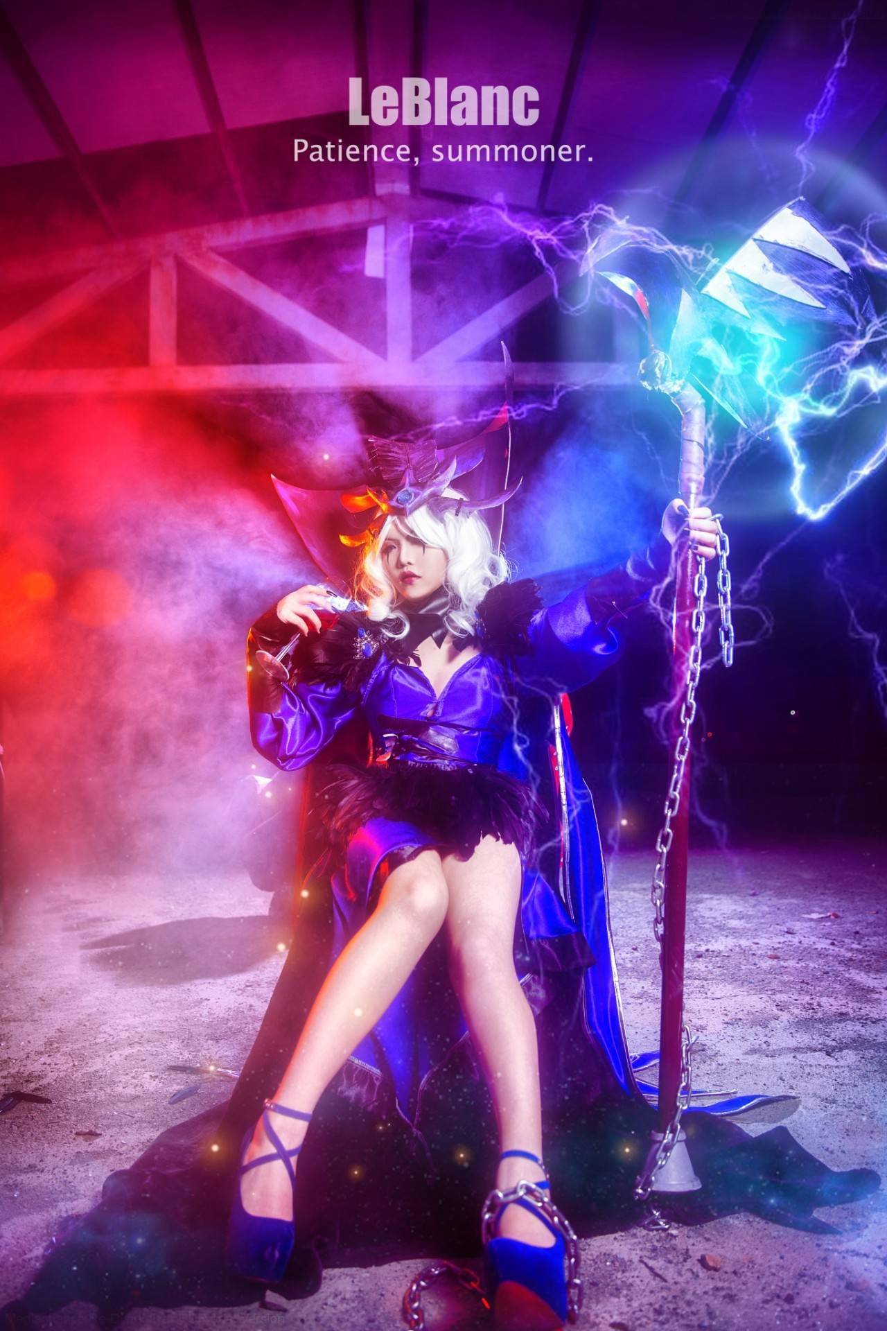 英雄联盟诡术妖姬乐芙兰cosplay