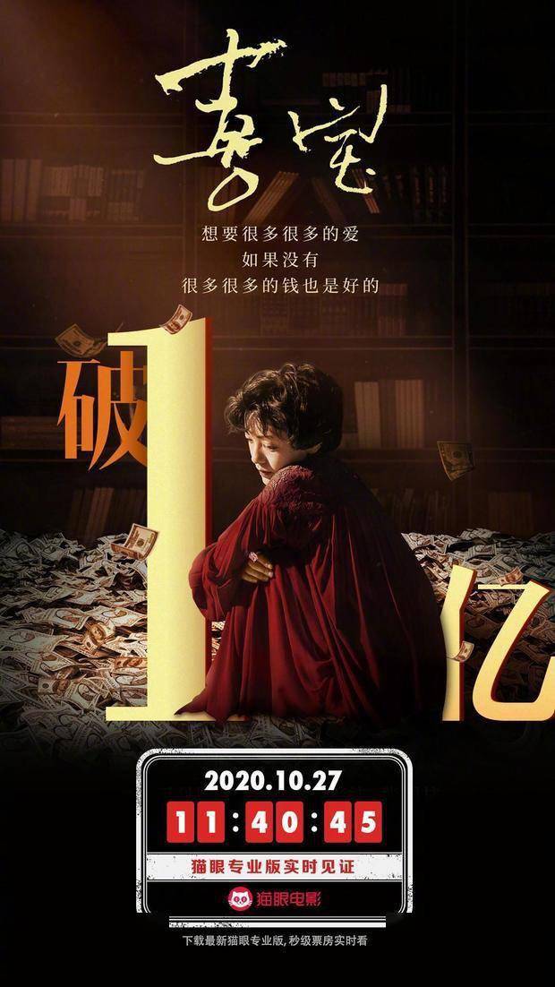 郭采洁主演电影《喜宝》内地票房破亿 根据亦舒同名小说改编 讲述传奇