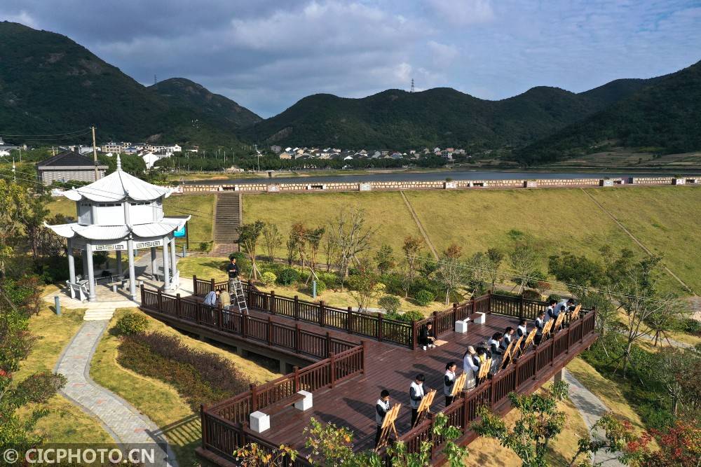 舟山|浙江舟山：课外实践活动 描绘家乡美景