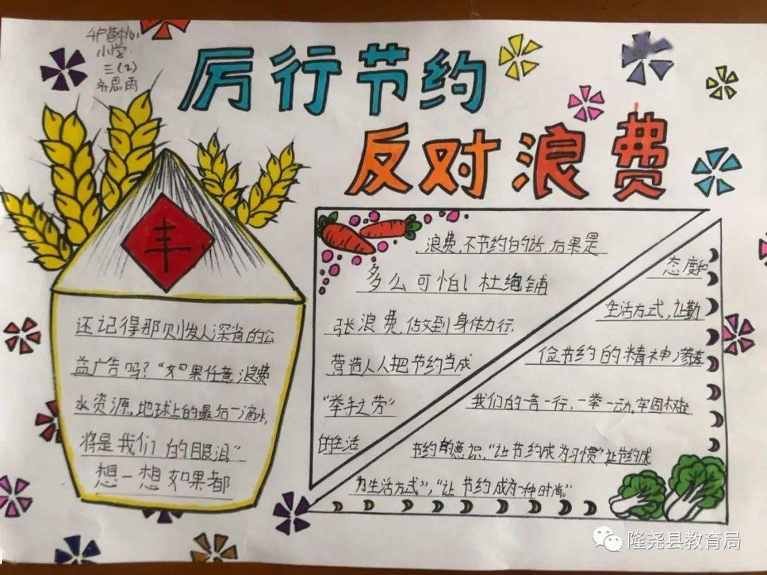 校园动态千户营中心小学开展厉行节约反对浪费主题宣传教育活动