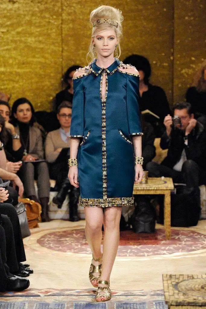 艺术|拜占庭风格时装 | 富丽堂皇拜占庭 ,至高无上是流行