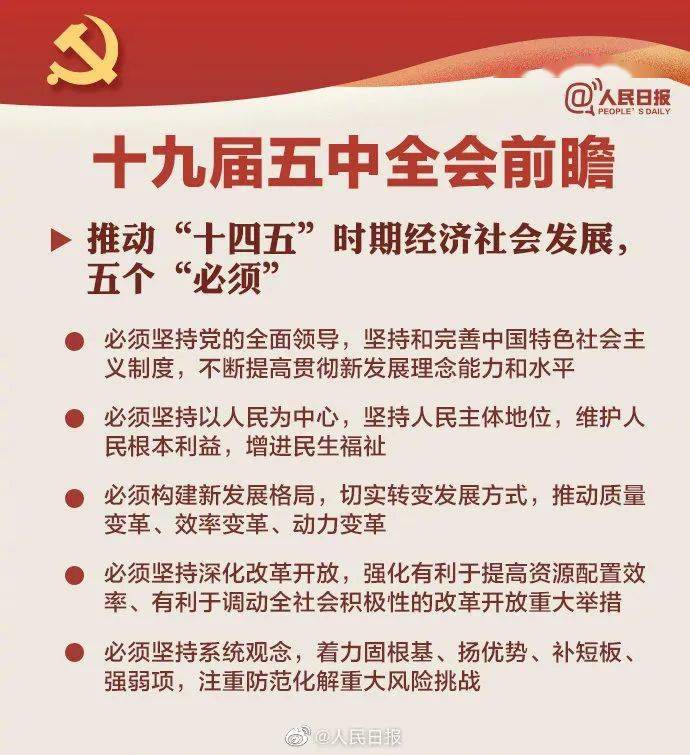 十九届五中全会来了!