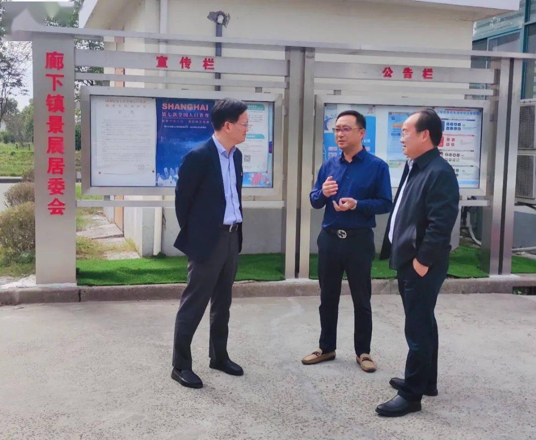 区委常委,组织部部长白锦波来我镇调研主题教育整改落实常态长效工作