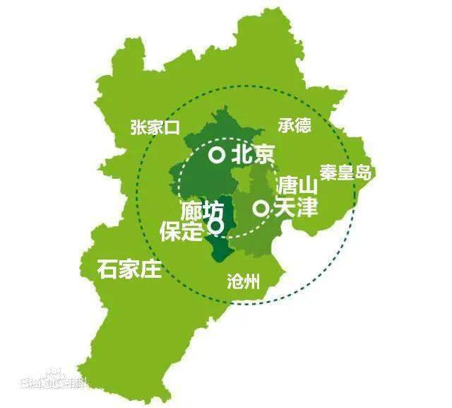 京津冀地区是中国的"首都经济圈",包括  北京市,  天津市和河北省的