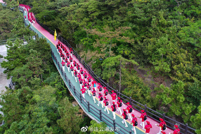 秋意浓,健身正当时!快来连云港北固山健身步道打卡