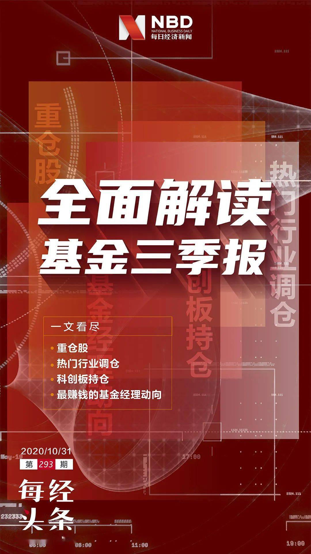 个股|全面解读基金三季报：一文看尽重仓股、热门行业调仓和最赚钱的基金经理动向