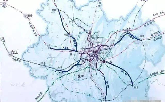重庆市郊铁路来了 永川有两条线!沿途站点曝光.