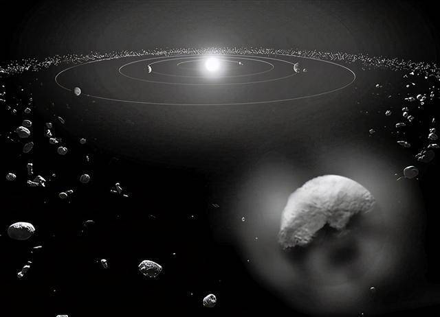 花神星,一颗花蕾状的星体,地球上的陨石有38%或与它有关