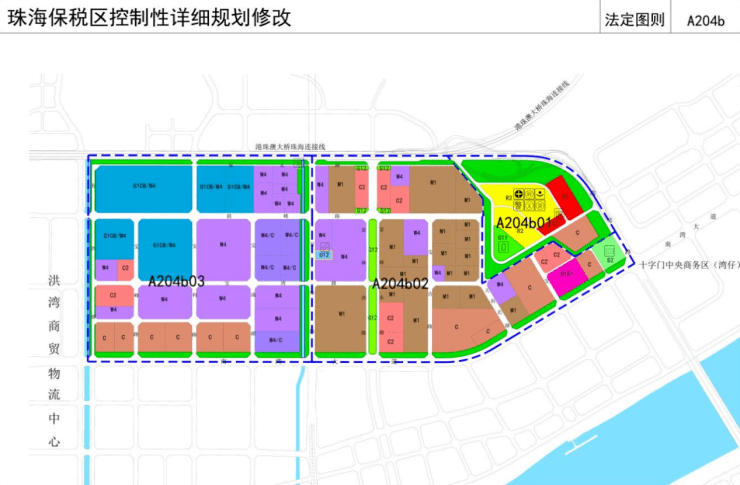 保税区规划图