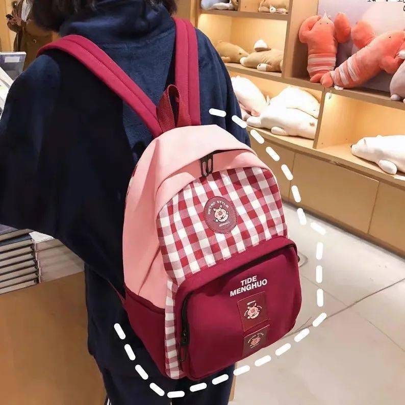 cr|40款高颜值の减龄双肩包，上学通勤就背它！