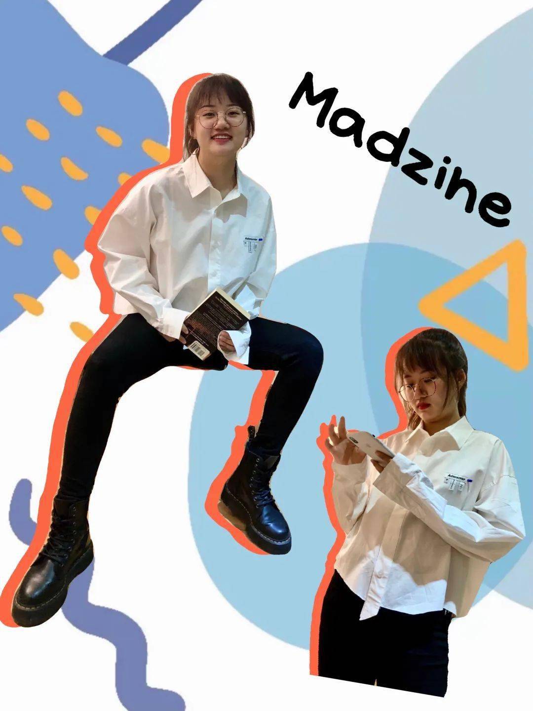 杨新悦刘诗诺李维佳吴辰玥副主编 谢子安文案组成员照2020fallmadzine