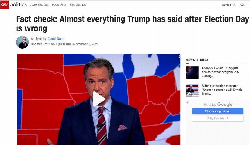 特朗普|美国选举乱局背后：没有赢家