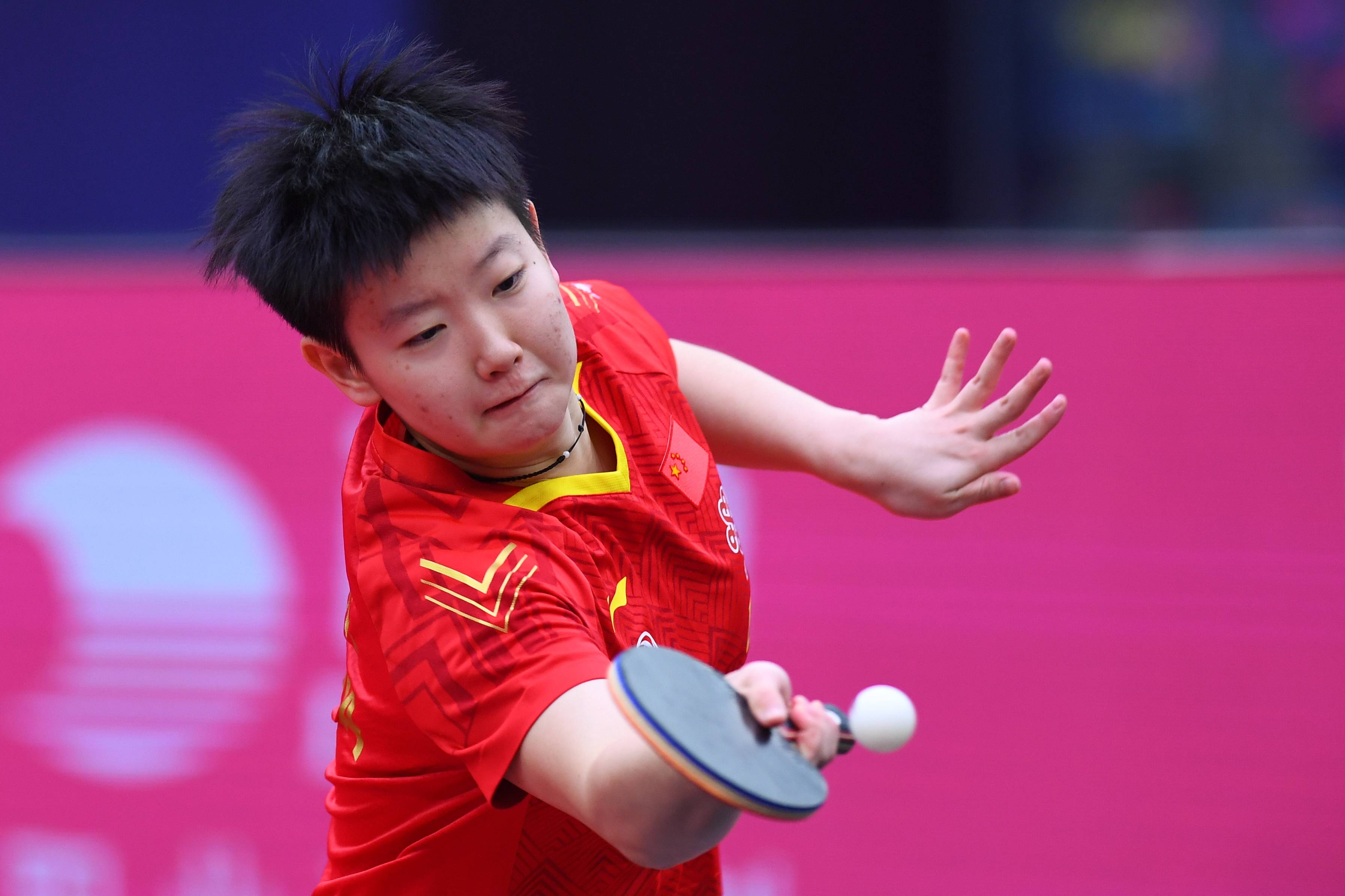 乒乓球——女子世界杯:孙颖莎晋级八强