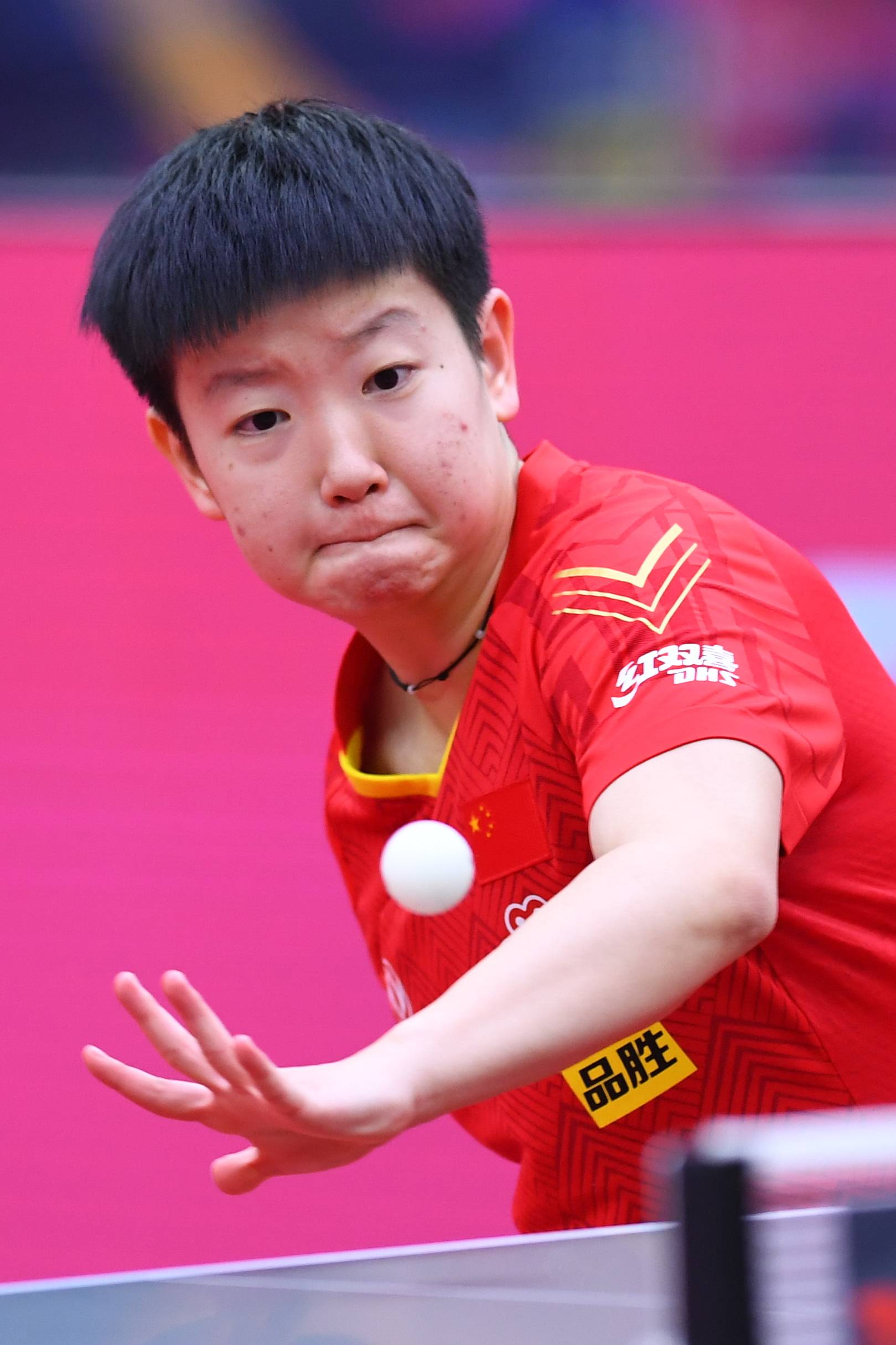 乒乓球——女子世界杯:孙颖莎晋级八强