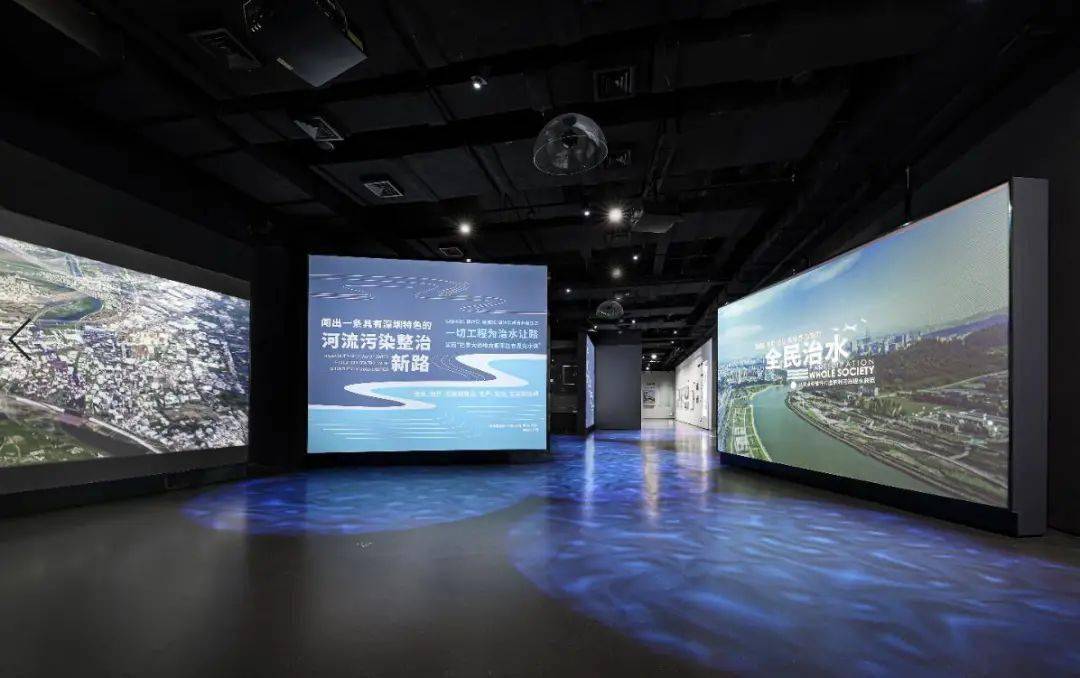 茅洲河碧道规划展示馆丨第十一届中国国际空间设计大赛参赛作品