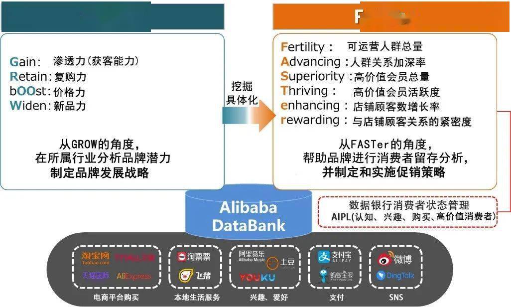 阐述趋向大数据运用的电商市场及阿里巴巴的"数据银行"的运用方法