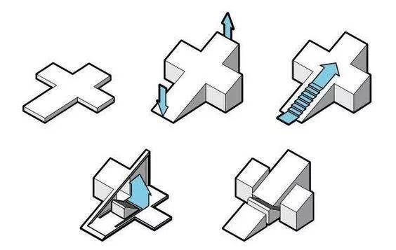 建筑形态概念生成分析图34例