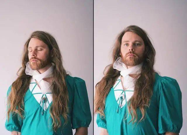 长发|一群喜欢留长发的男生各种po自拍，有些居然性感又妩媚啊！