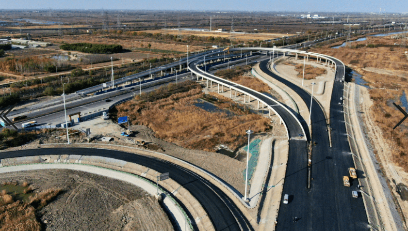 从滨海建投集团获悉69,滨海绕城高速公路(津汉高速公路段)塘汉