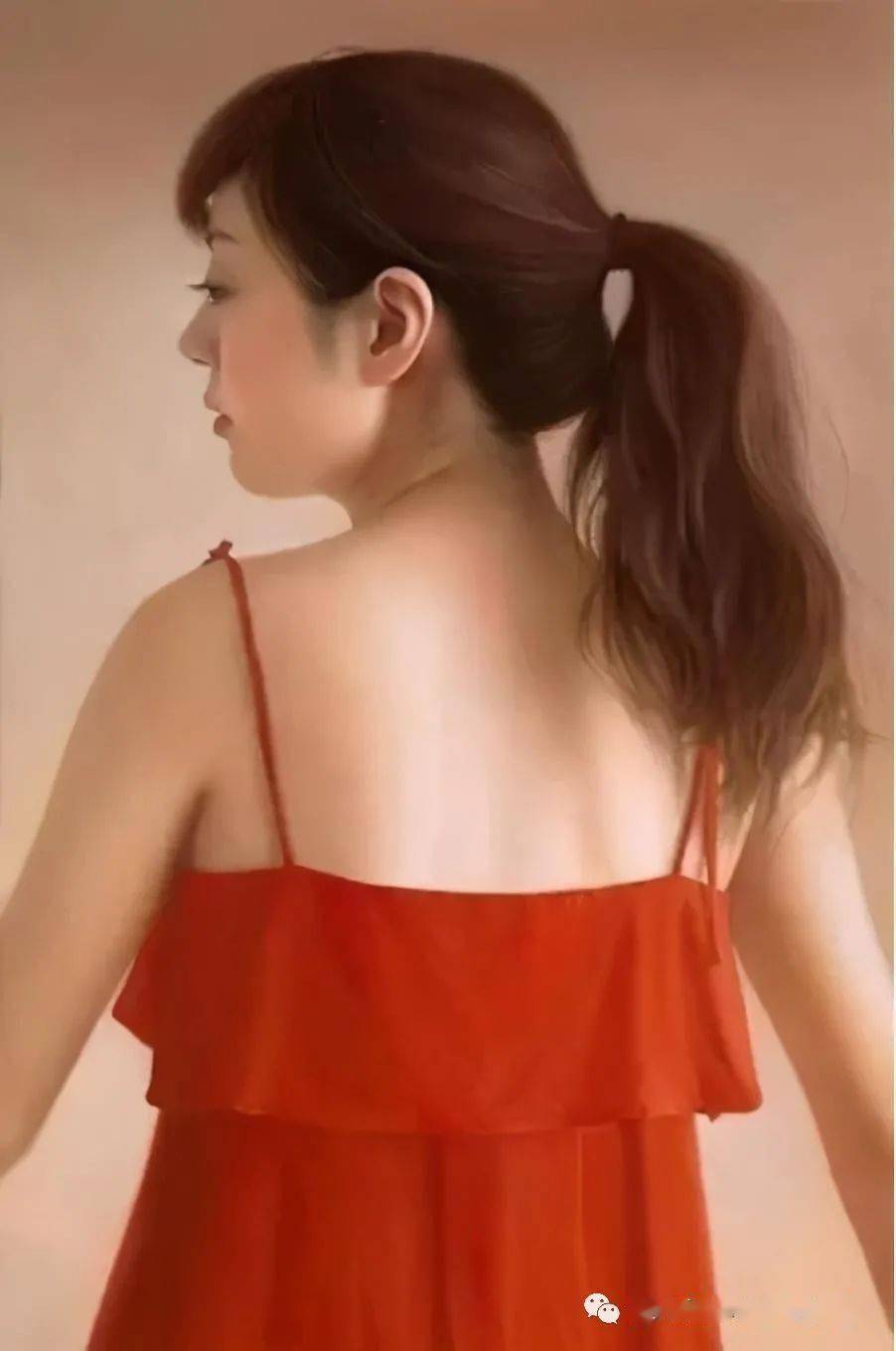 【油画欣赏】精细传神的美少女,画出了女性灵魂之美