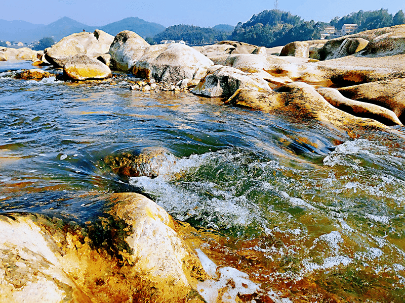 资江著名险滩——泉峰滩"显露"真容