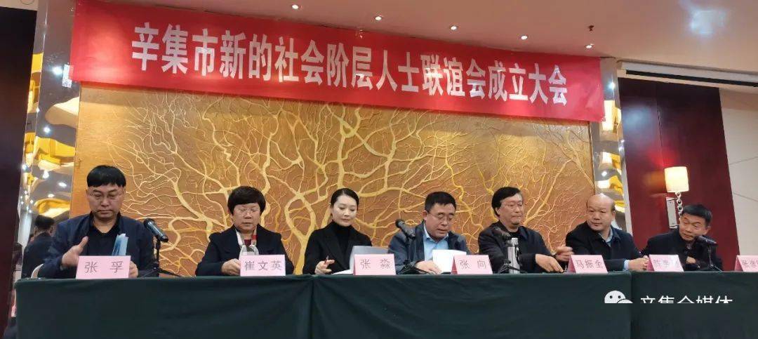 快讯:辛集市新的阶层人士联谊会今天上午隆重成立