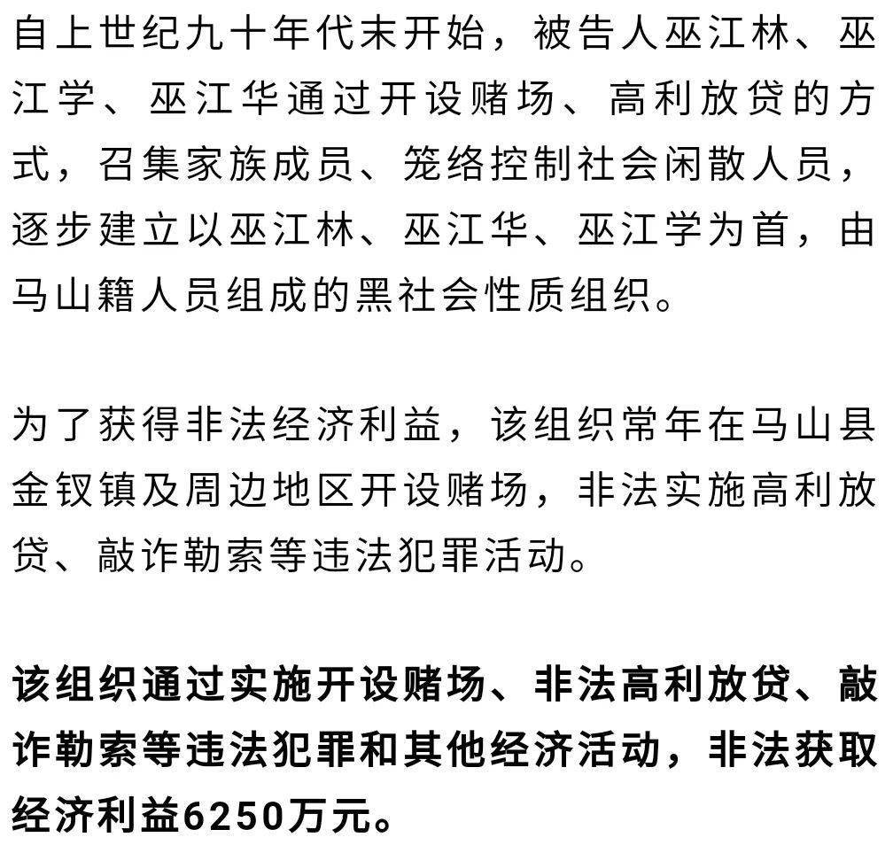 南宁巫氏家族黑社会组织42人二审开庭