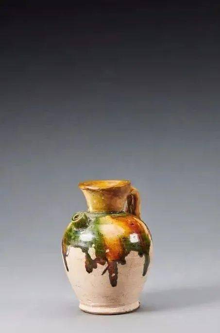 唐代三彩执壶
