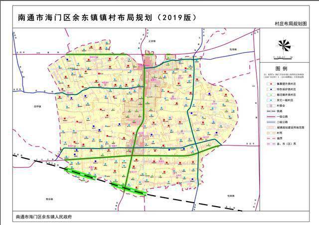 海门区镇村布局规划2019版草案公示