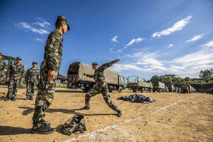 高清大图!直击工兵防化分队考核现场