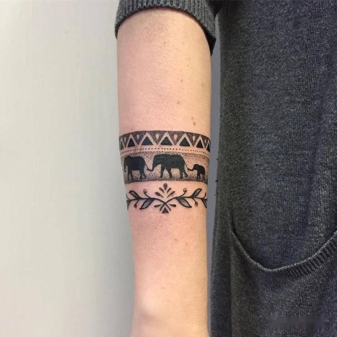 tattoo | 寓意吉祥的大象纹身