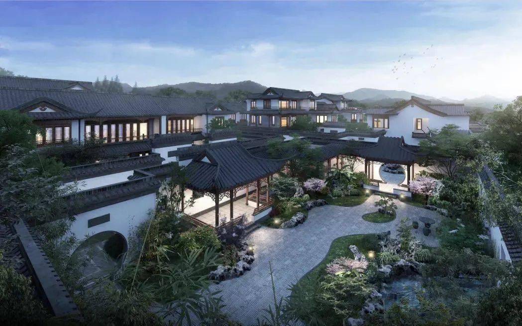 一院江南,一园中国,绍兴人久等的39席中式合院款款走来