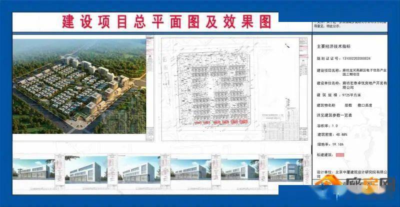 廊坊市安次区三个建设项目批后公示,分别位于龙河高新区和安次开发区