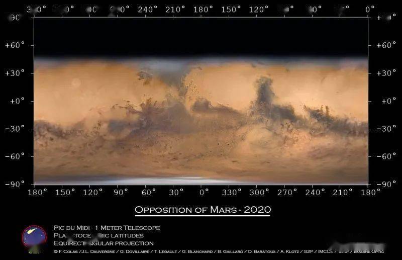 
17000mm焦段 拍摄「史上最佳火星全球图」-开云手机在线登陆入口(图4)