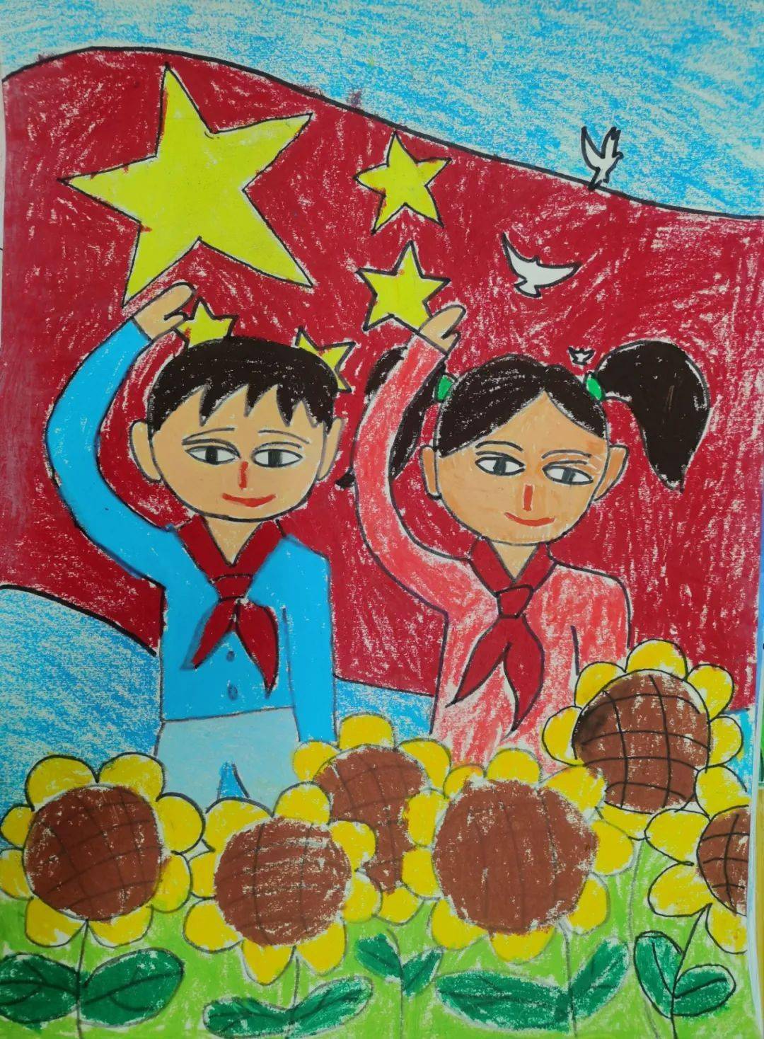 迎国庆61庆中秋书画作品获奖作品