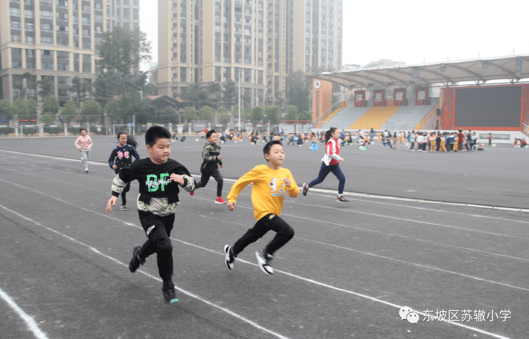 全员嗨起来苏辙小学每个孩子都是运动会上最亮的星