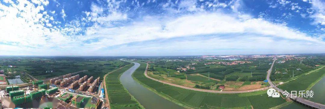 乐陵市马颊河沿岸湿地营造秀美城市保护生态和谐发展湿地是"城市之