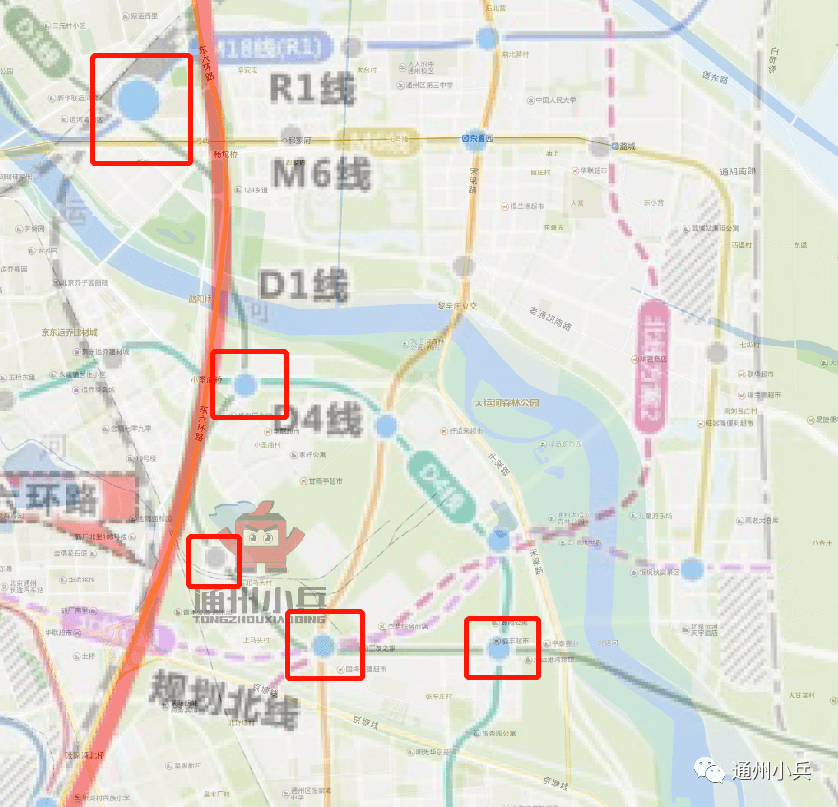 65亿!通州这里m101,m104线换乘站将开建!