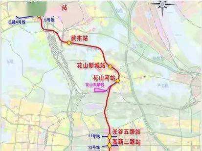 纵贯光谷,武汉地铁19号线首个车站主体结构完工