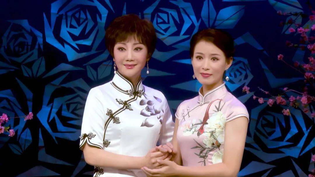 好听高颜值师徒对唱董云华王丽英玫瑰村选段芝兰她今日对我吐真情