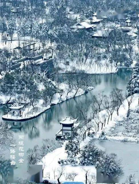 扬州入冬了初雪平均日期在12月先预热一波雪景