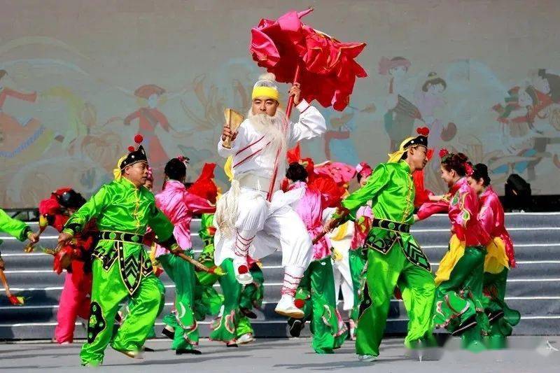 【文艺活动】商河鼓子秧歌在广东省大放异彩!
