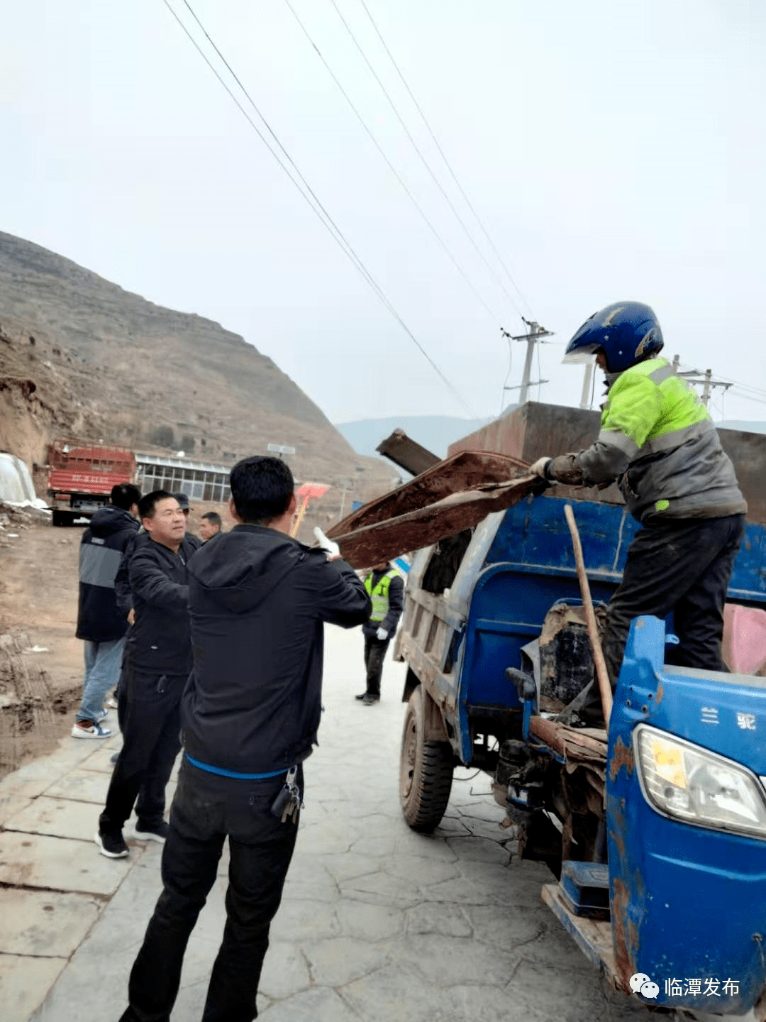 百日攻坚临潭县王旗镇在行动